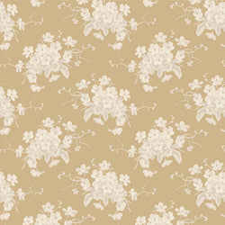 Tilda | Sunday Brunch Collection: 100600 'White Flower' Sand: by the ½m