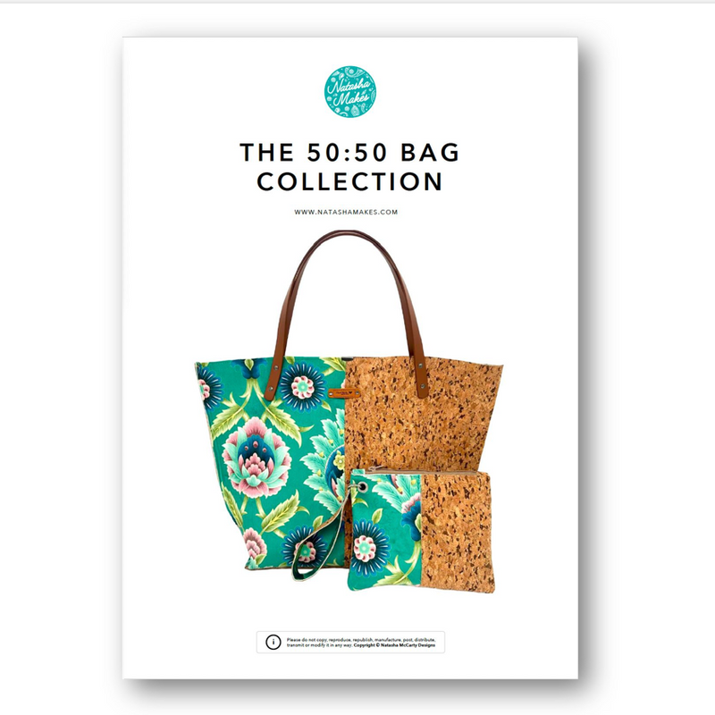 INSTRUCTIONS: The 50:50 Bag Collection: PRINTED VERSION