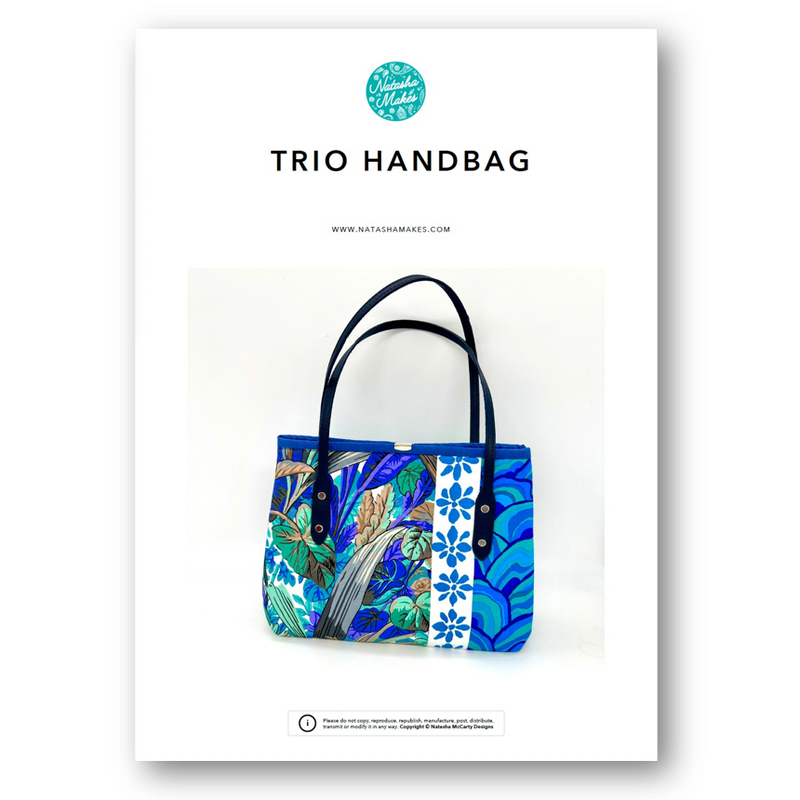 INSTRUCTIONS: Trio Handbag: PRINTED VERSION