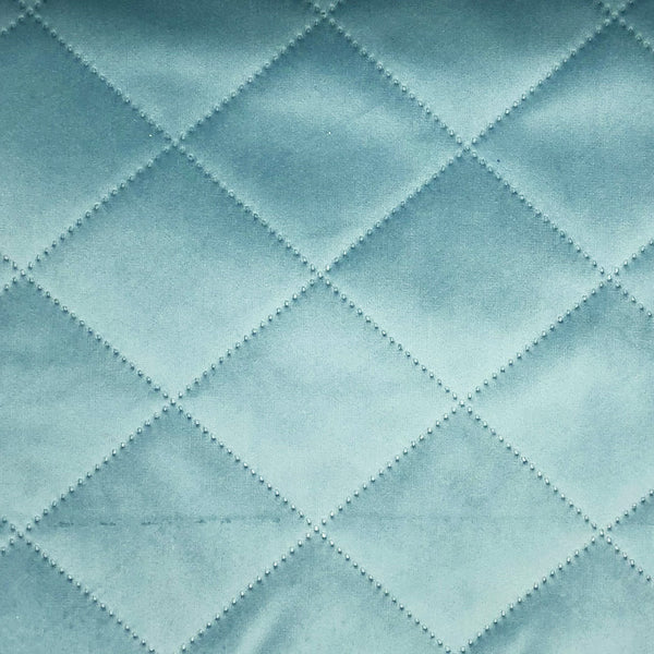 Chatham Glyn | Crafty Velvets 'Quilted Plain' QCVP016 Viridian: by the ½m