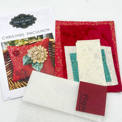 KIT: Leesa Chandler | Needleworker's Soiree 'Christmas Pincushion': Bright Red Option