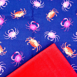 Half Metre Heaven: Sarah Knight for Dashwood Studio | Coral Coast 'Crabs' CORAL2463 with Hot Tomato