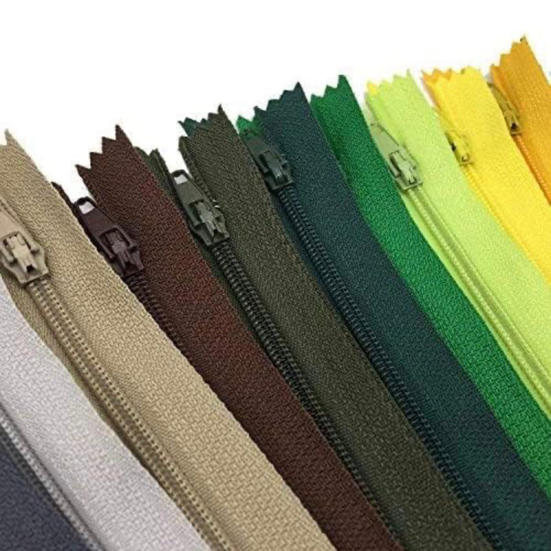 ZIPS: 72-Piece Zip MEGA BUNDLE: in 24 colours and mixed sizes (20cm, 30cm and 40cm length)