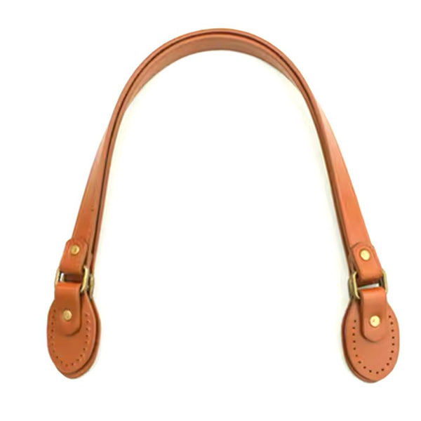 HARDWARE: PU Leather Bag Handle: One SINGLE HANDLE: 62cm / 24.5": TAN