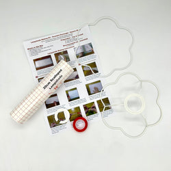 Lampshade Making Kit: 20cm SCALLOPED