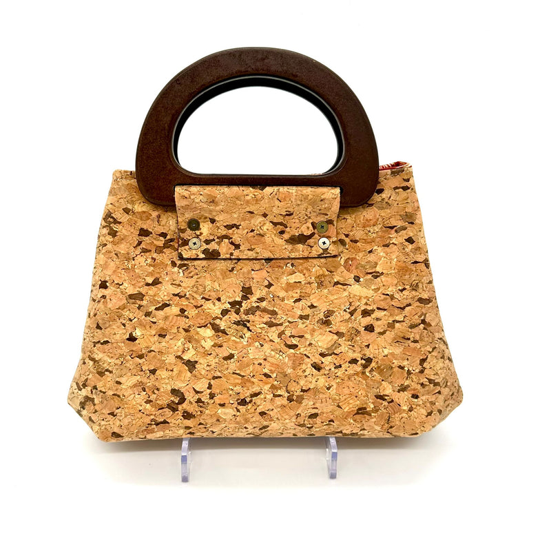 INSTRUCTIONS: Cork and Wood Handle Bag: PRINTED VERSION