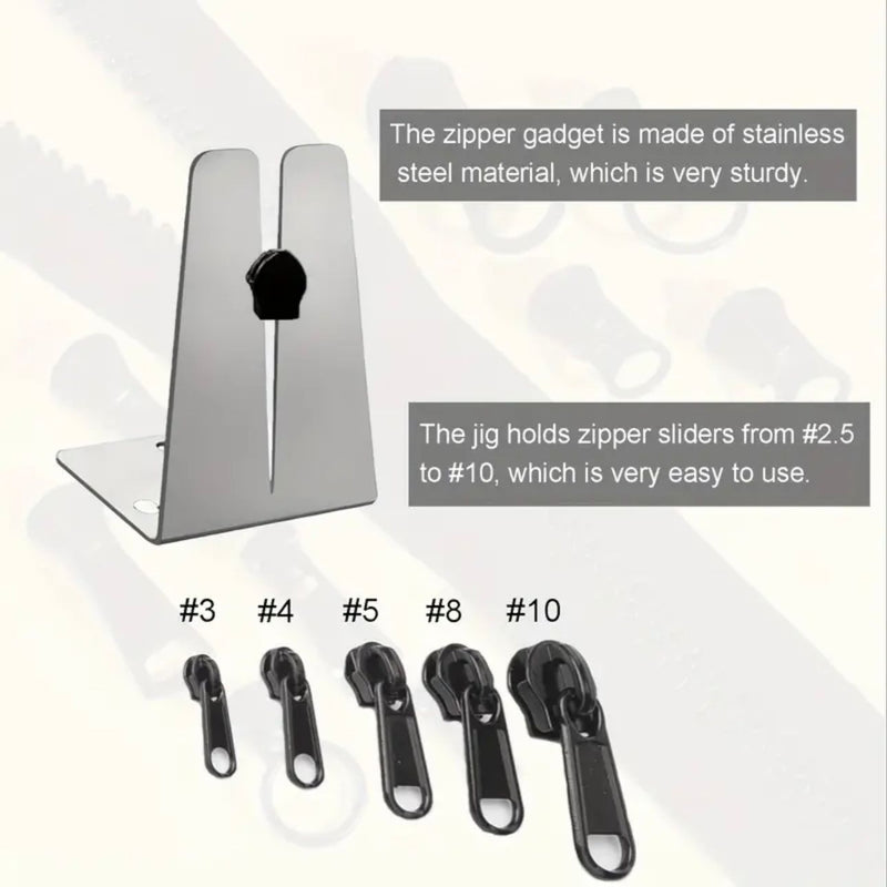 TOOL: Stand-up Zipper Jig/ Zip Pull Tool