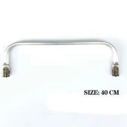 HARDWARE: Tubular Bag Frame: Approx 40cm / 16"