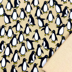 Half Metre Heaven: Sevenberry | Animal World 'Penguins' 850459D1-2 Beige with Nude