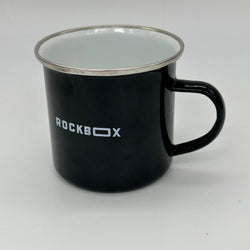 SPECIAL BUY: RockBox Enamel Camping Mug: Black