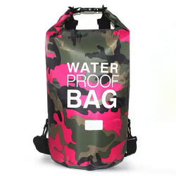 Ready Made: 10 Litre Waterproof Bag: Pink Camo