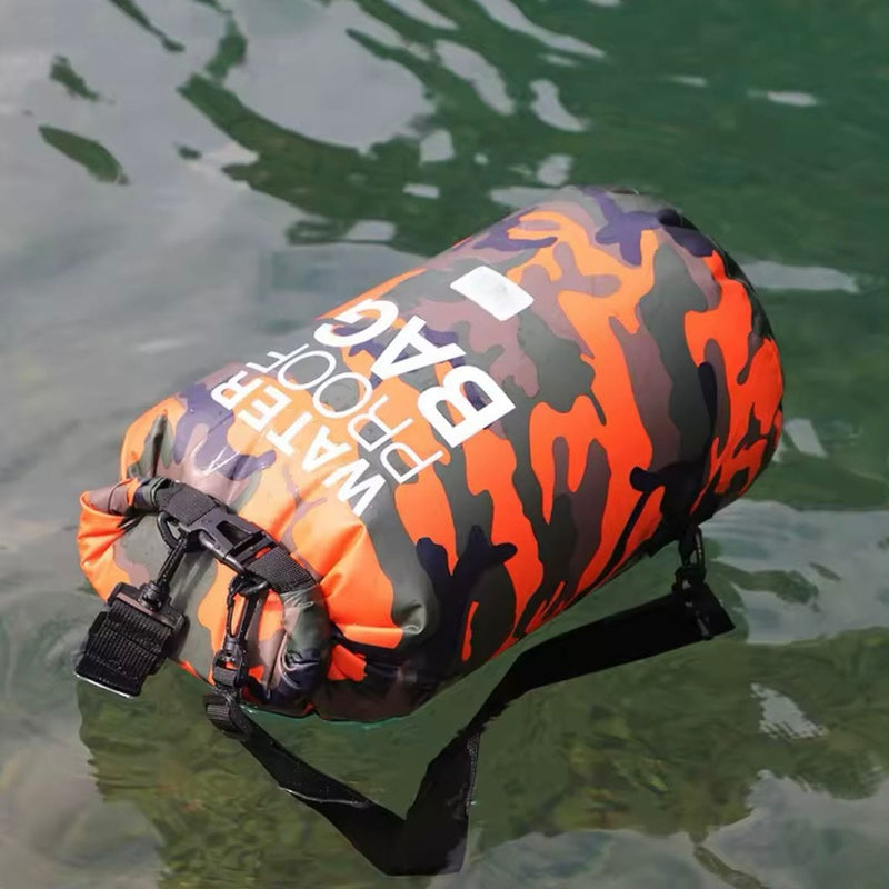 Ready Made: 10 Litre Waterproof Bag: Pink Camo