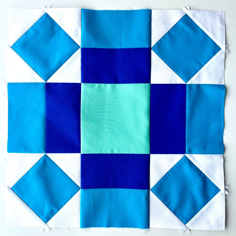 INSTRUCTIONS: Quilting With Jane Sampler Quilt | Block 6 'Rolling Stone': PRINTED VERSION