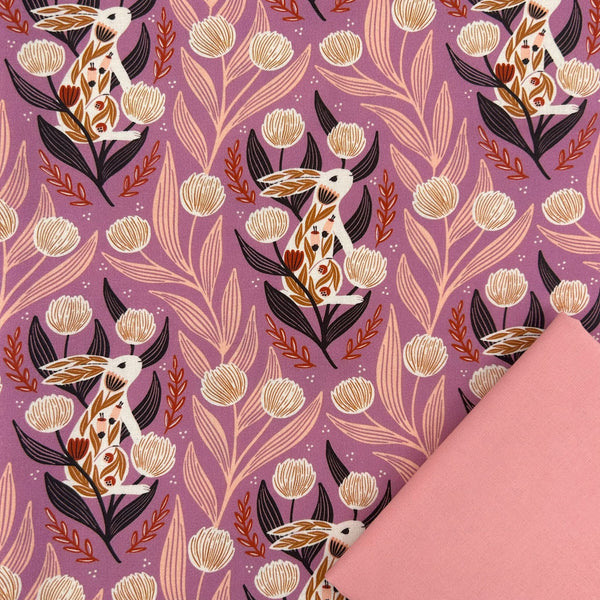 Half Metre Heaven: Juliana Tipton for Cloud9 Fabrics | Blooming Revelry 'Blooming Thicket' BR227317 with Blush