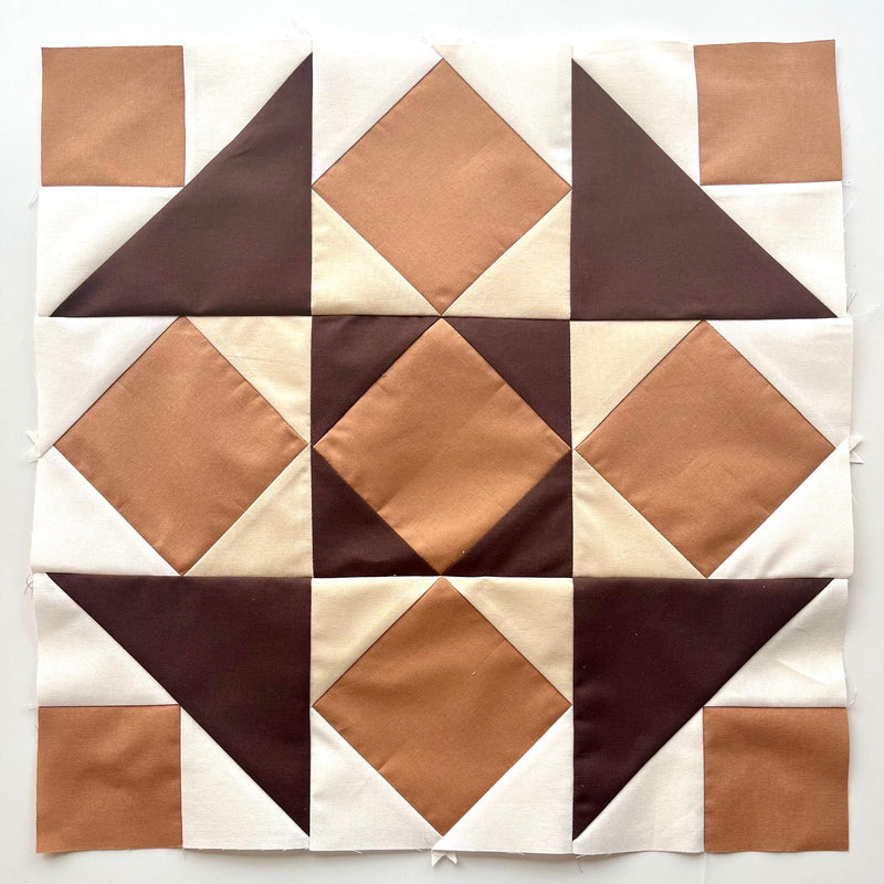 INSTRUCTIONS: Quilting With Jane Sampler Quilt | Block 7 'Five Spot': DIGITAL DOWNLOAD