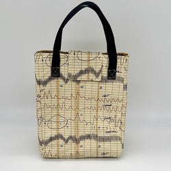 SAMPLE SALE: 26BJ: Lunch Bag: Giucy Giuce for Andover Fabrics | Sleuth 'The Lie'