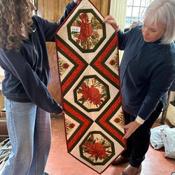 SAMPLE SALE: AH26: Framed Octagon Runner | Leesa Chandler Large Waratah