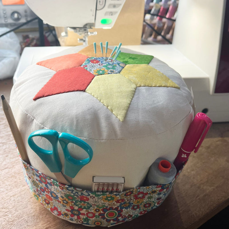 FABRIC KIT: Pincushion Caddy: Kit 1 - BRIGHT