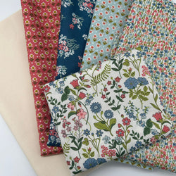 FABRIC KIT: Schoolhouse Tile Quilt: Liberty Fabrics | Botanist's Walk