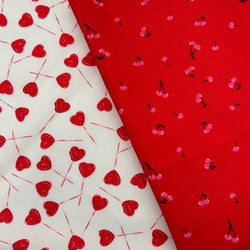 DESIGNER DUO: 2 x 1/2m: AGF Studio | Love Struck 'Sweet On You' LOV14001 + 'Cherry-ish You' LOV14011