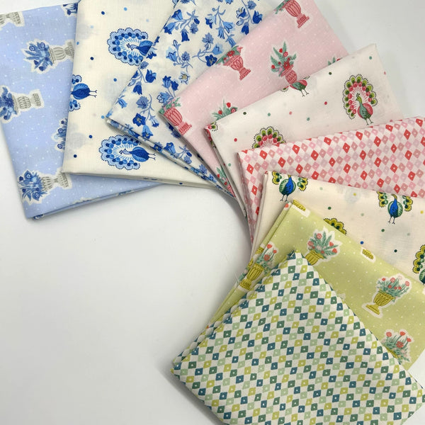 LIBERTY MEGA DEAL: Nine Fat Quarters of Liberty 'Garden Party'