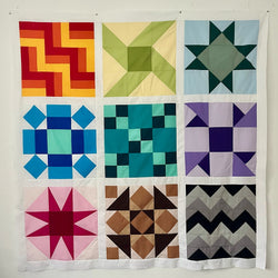 KIT with Instructions: Quilting with Jane 'Sampler Quilt' | MONTH 10 - Adding Sashing: WHITE