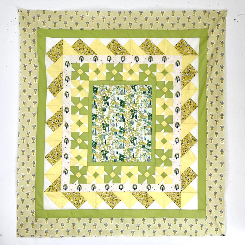 INSTRUCTIONS: Walled Garden Quilt: PRINTED VERSION