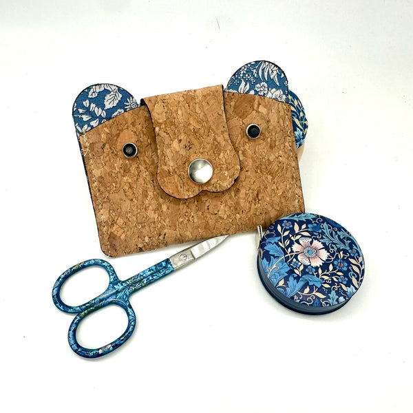 INSTRUCTIONS + PRECUT MYLAR TEMPLATE: Bear Wallet