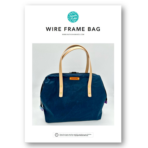 INSTRUCTIONS: Wire Frame Bag: PRINTED VERSION