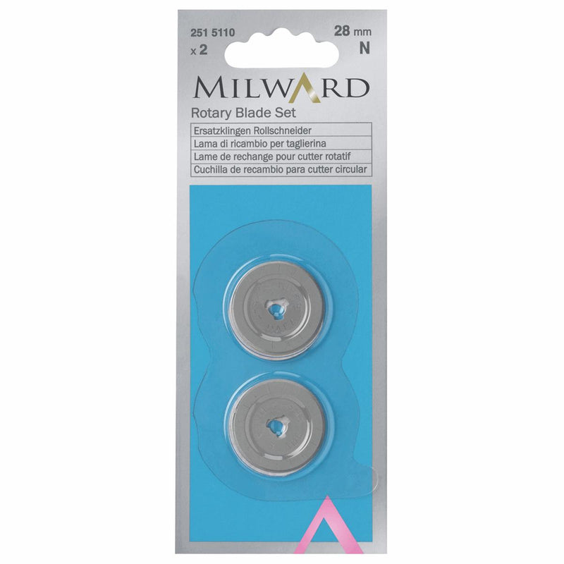 MILWARD: Rotary Blade: 28mm: Pack of 2